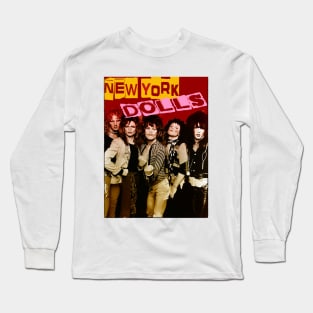 New Band York Vintage Long Sleeve T-Shirt